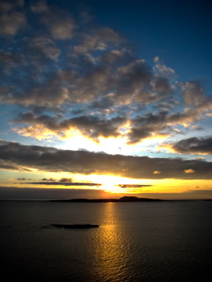 Sunset over Muck